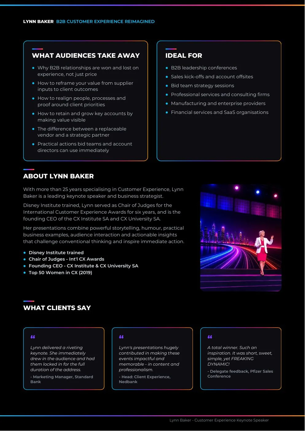 B2B Customer Experience Reimagined — page 2