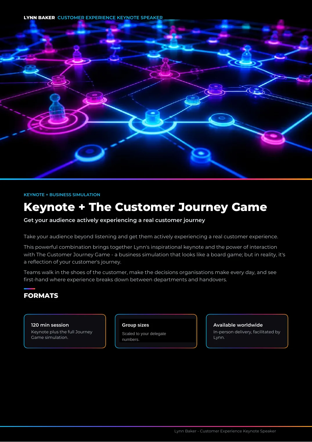 The Customer Journey Game — page 1